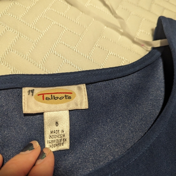 Vintage Talbot's Shift Dress, Double Pocket - Picture 6 of 8